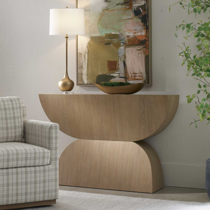 Uttermost Ciano Modern Wood Console Table