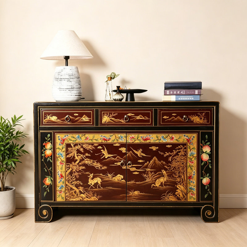 Nouvelle armoire console de style antique chinois
