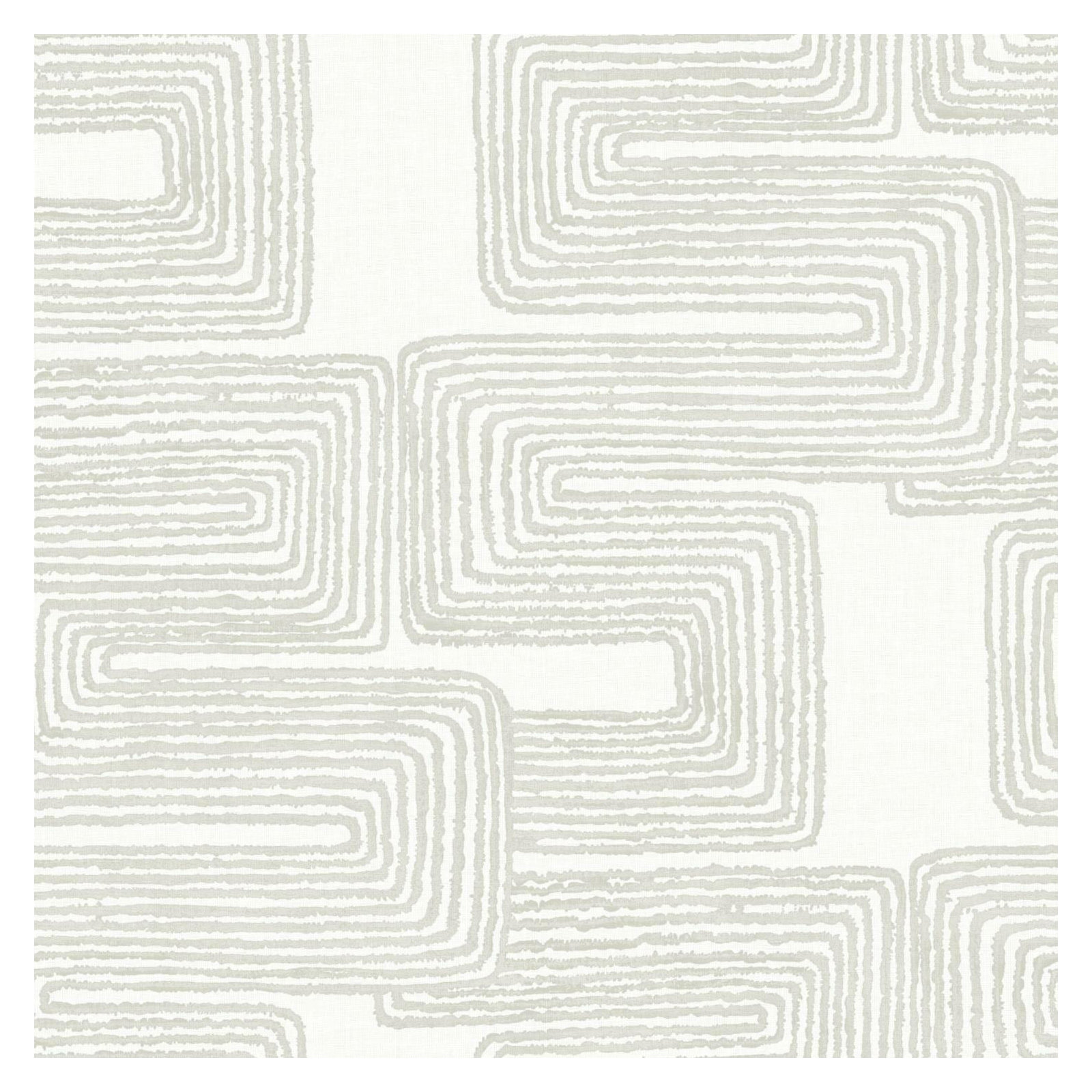 Peel & Stick Geometric Wallpaper, White