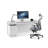 Centro Glass Top Writing Desk