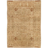 Antique One-of-a-Kind Rectangle 6'7" x 9'3" Area Rug