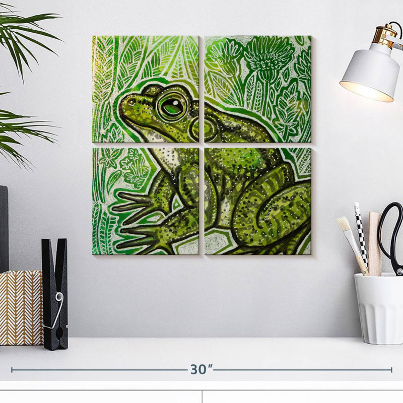 Brampt Little Frog, 18" H x 18" W