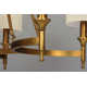 Allston 6 Light Metal Dimmable Chandelier