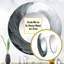 Semone gris tourbillon tourbillonnant en spirale - grand miroir mural spirales abstraites, miroir décoratif rond gris-54268412