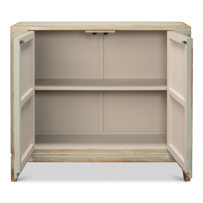 Commode 2 portes Peyton, sauge