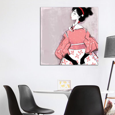 Birthsday by Anikó Salamon - Wrapped Canvas Print