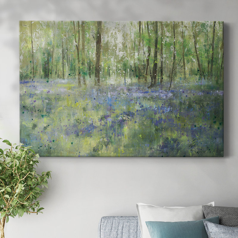 LAVENDER HILL - Toile tendue avec châssis Gallery, H 12 po x l 18 po