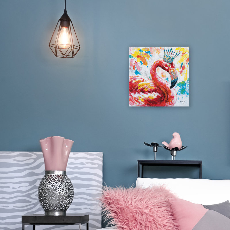 Toile tendue sur, H 12 po x l 12 po x P 2 po