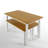 Dwyer 4 - Person Solid Wood Top Four Leg Dining Set