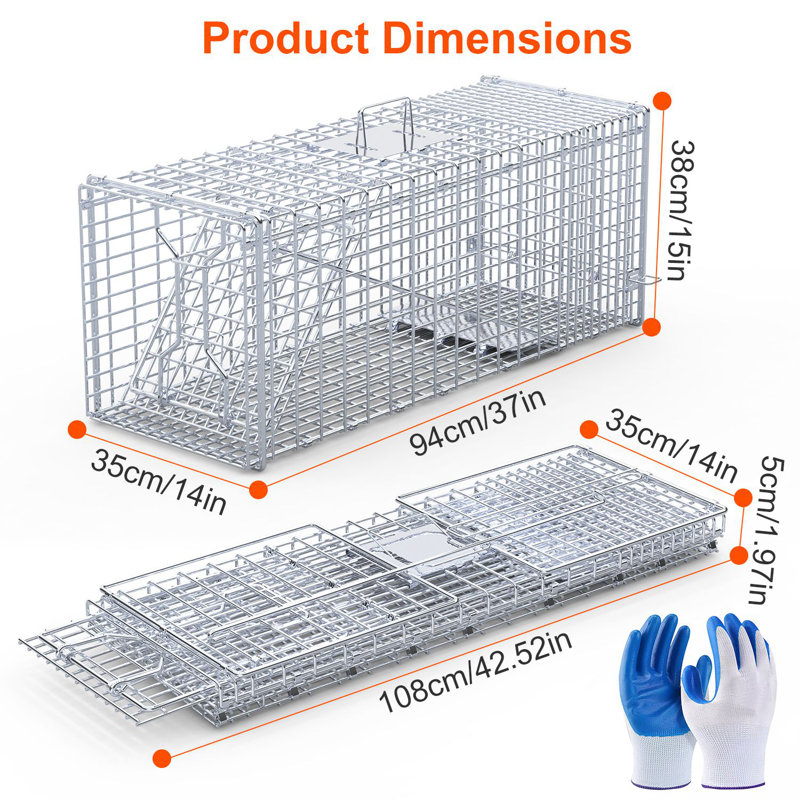 Siphon pliable pour chat 37x14x15in