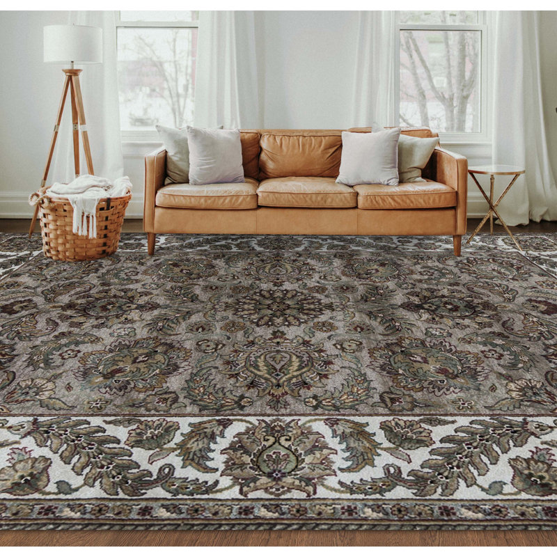 Mountain King Wool Oriental Area Rug, Rectangle 8'11" x 11'11"