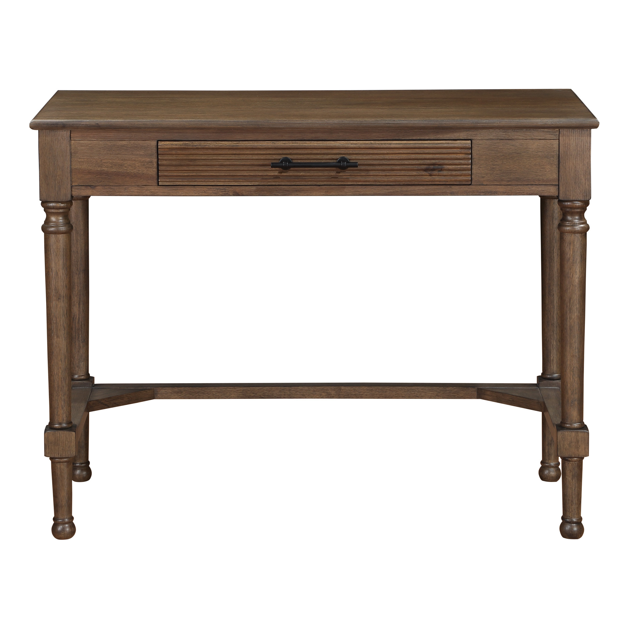 Charlton Home® Deleana Solid Wood Base Writing Desk | Wayfair