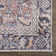 Tapis rouge / bleu / beige Jaelyne Performance