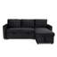 Tannum 3 Seater Velvet Sofa Bed-1319665166