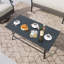 Table basse d'extérieur en métal 41,81 po Charron-458838377