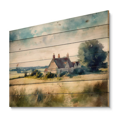 " England Small Town Cottage I "
