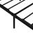 King Metal Platform Bed With Wooden Headboard - Feature, Extra Under Space, And Easy To Assemble, No Box Spring, Black Brown Size Frame Socket, Plentiful Storage, Quiet, +-1047867674