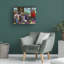 Art mural sur toile tendue - Julie Pace Hoff «Art Studio», décoration murale pour le salon, la chambre à coucher ou le bureau - 24 x 32