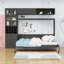 Lit escamotable en bois avec canapé et armoire et port USB-1117803992-1117803993
