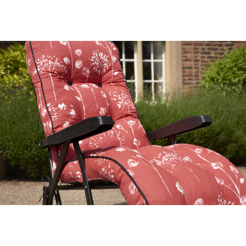 Aramis 73cm Long Reclining Single Chaise with Cushions
