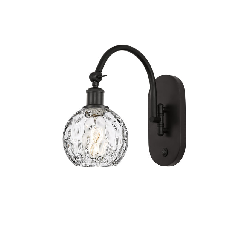 Bras pivotant en acier Ambrosane, H 11,75 po x l 6 po x P 13 po, Led, Bronze frotté à l'huile