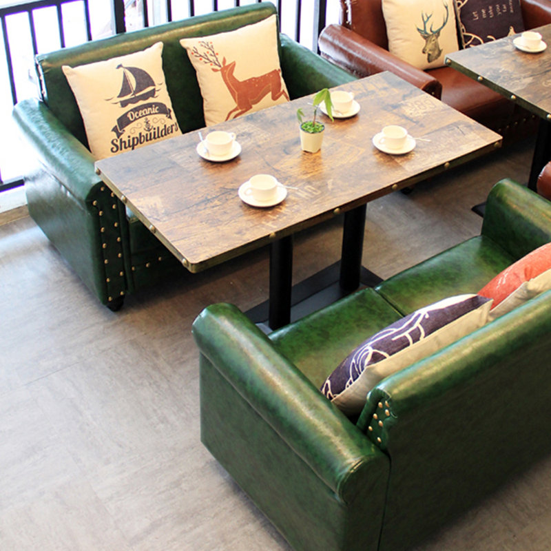 Banc-restaurant de style américain