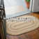 Damaj Braided Non-Shedding Premium Jute Brown/Cream Rug