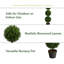 Topiaire de buis artificiel en pot-703098526