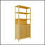 Support de rangement multi-scène haute capacité à deux portes de 64 pouces de hauteur, parfait pour organiser et maximiser l'espace dans n'importe quelle pièce