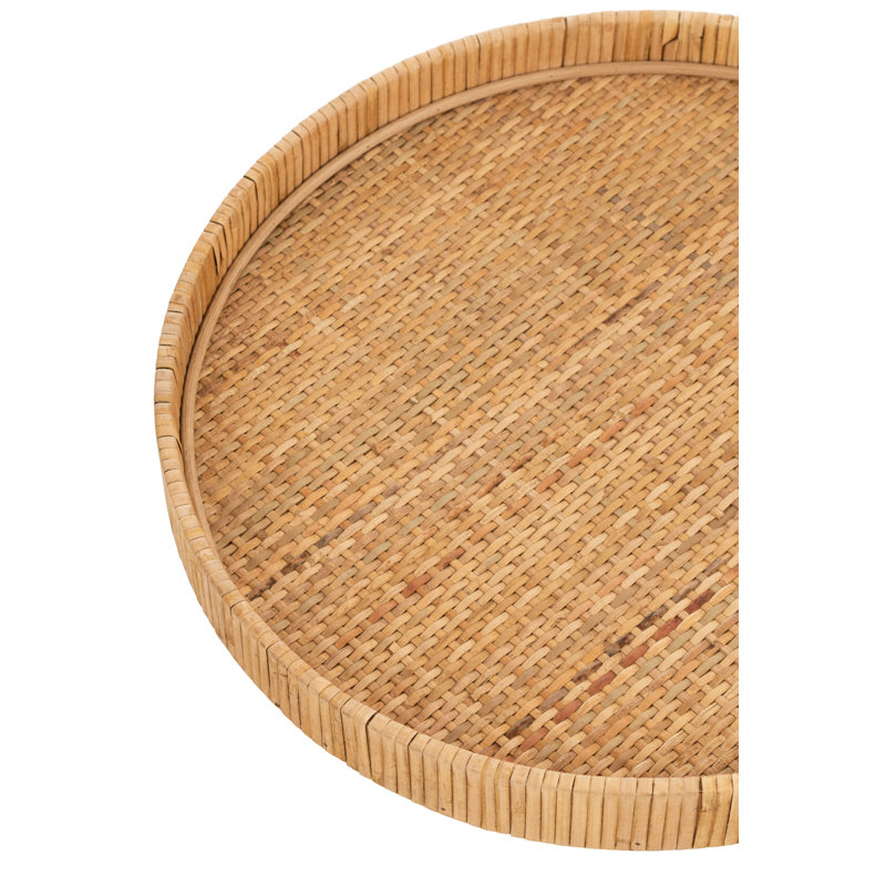 Haki Wicker Decorative Tray