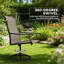Chaises d'extérieur à haut dossier, ensemble de 2 chaises pivotantes, chaise-400010804
