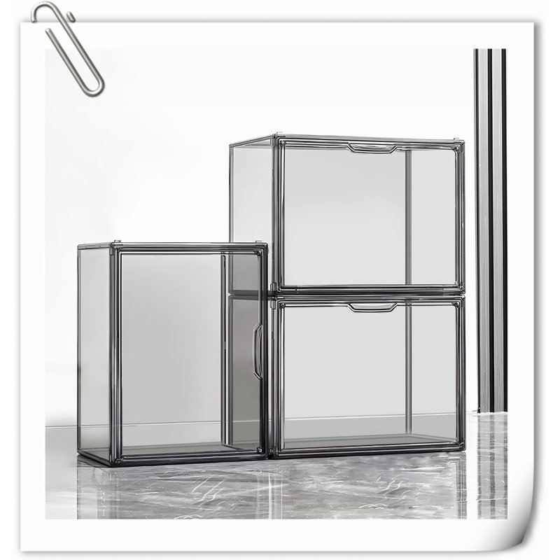 Bac en plastique Rebrilliant, Gris