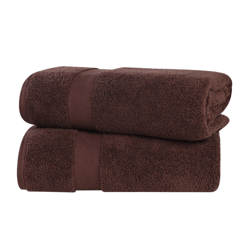 Drap de bain 100% coton Hamachi, Espresso