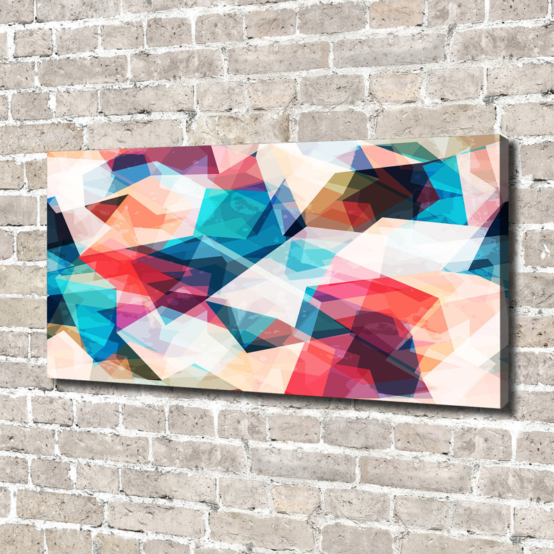 Mosaic Abstraction - Wrapped Canvas Print