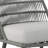 Beachside 21"H Aluminum Frame Upholstered Outdoor Dining Chair with Removable Cushions (Set of 2)
