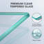 Porte de douche coulissante double sans cadre l 60 po x H 76 po avec verre trempé transparent de 5/16 po (8 mm)-93792088