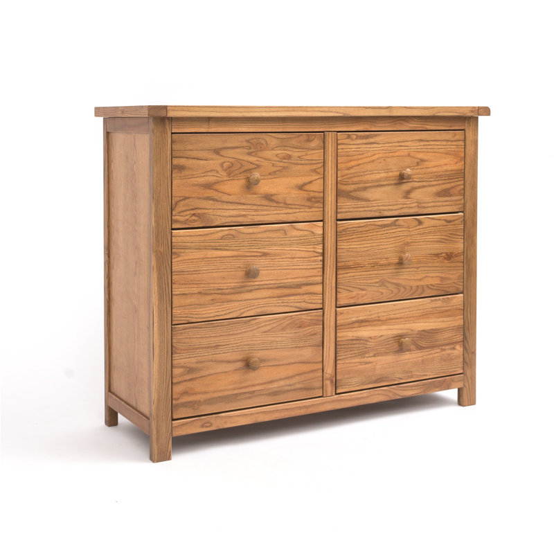 Augeron 110cm W 6 - Drawer Chest of Drawers