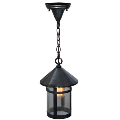 Luminaire suspendu cylindrique à 1 lumière