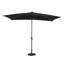 Parasol de marché rectangulaire éclairé 6 pi 6 po x 10 pi Lochala-2084984843