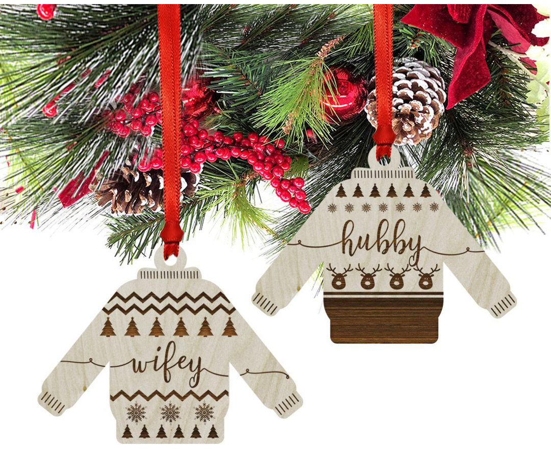 Wood Holiday Shaped Ornament Koyal Wholesale