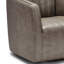 Fauteuil pivotant en cuir fleur 31 "W 31"