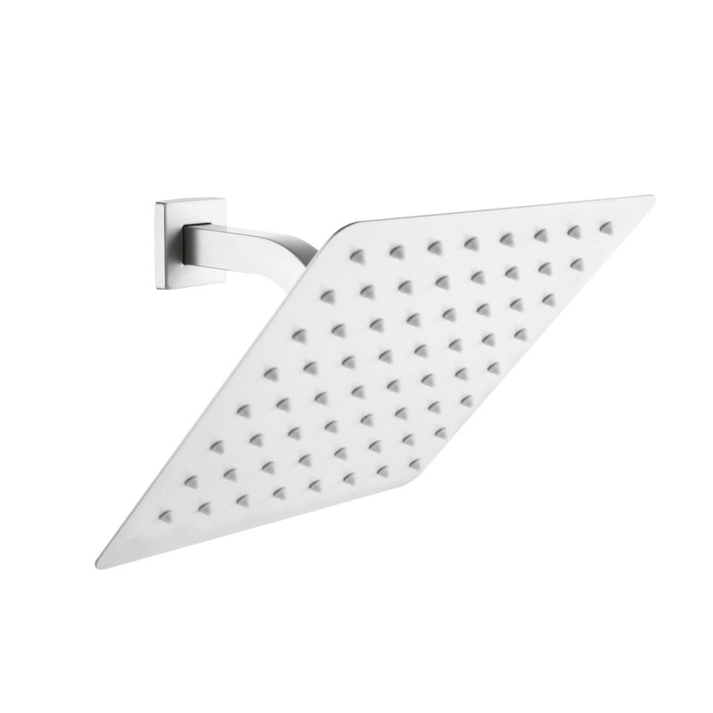 Ultra-thin 304 Stainless Steel Rainfall Shower Head - High Waterfall With Self Nozzles, Full Body Shelter, Simple Installation Procedure, Excellent Showering Moment Shielding, Easy Steps, Wonderful