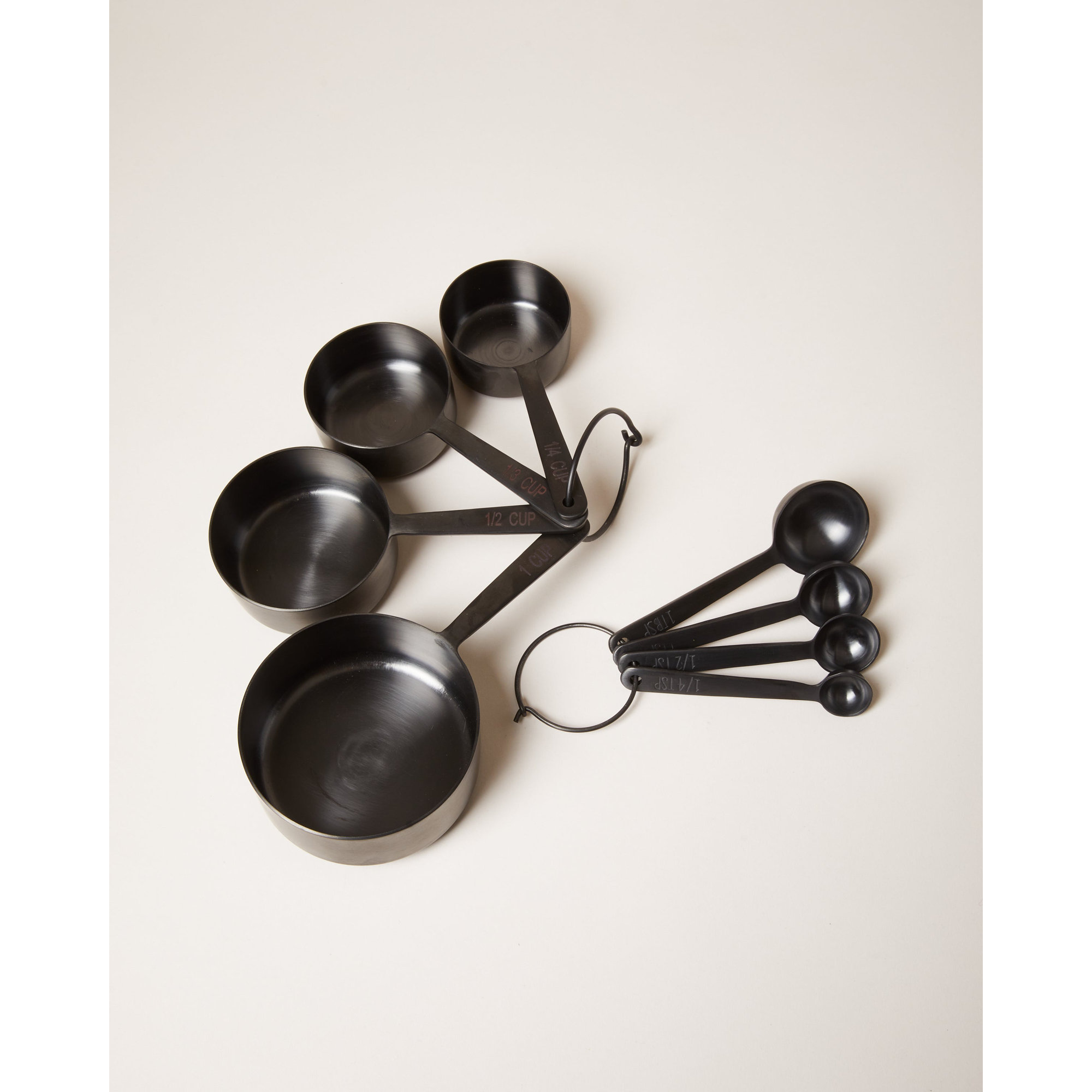 Stowe Measuring Cup Set, Brushed Onyx