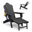 Chaise Adirondack pliante pour l'extérieur avec repose-pieds-1234073513
