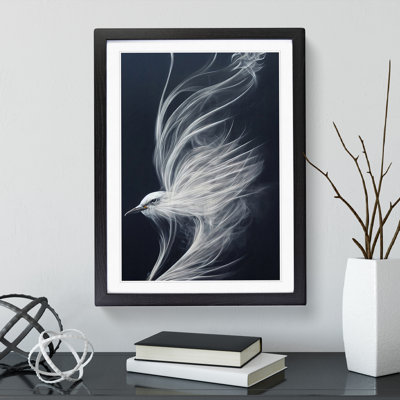 Smokey Bird - Single Picture Frame Print