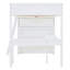 Lit mezzanine double avec bureau et tablette-543575353