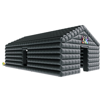 Large Black Inflatable Night-Club Tent for Adults with Two Side Doors
