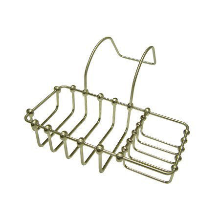 Vintage Bath Caddy, Polished Chrome