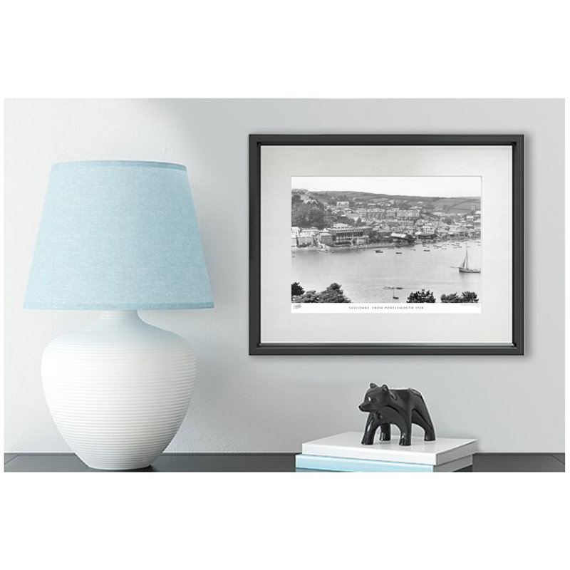 Salcombe, From Portlemouth 1928 by Francis Frith - Single Picture Frame Print, 60cm H x 80cm W x 2.3cm D