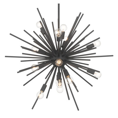 Luminaire suspendu sable 15 lumières Brayden Studio® Farisha